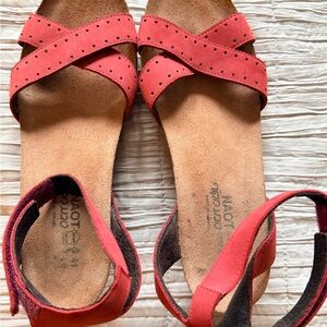 Naot Women's Red Sandals
